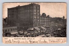 Chicago IL-Illinois, Haymarket Square, Antique, Vintage Postcard picture