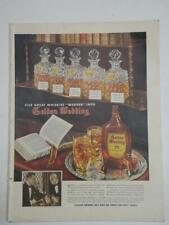 Magazine Ad* - 1942 - Golden Wedding Whiskey - World War II picture