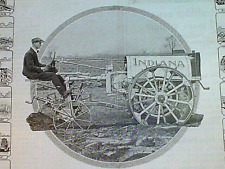 TWO INDIANA TRACTOR 1918 & 1919 PRINT ADS OUT OF BREEDERS GAZETTE picture