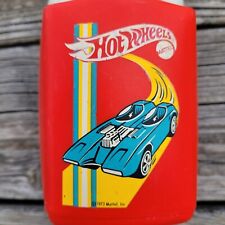 Vintage 1973 Hot Wheels Mattel Plastic Thermos With Lid picture