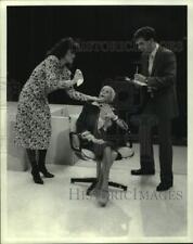 1986 Press Photo Robin Christian, Jean Gilligan, Lynn Miller in Play, Houston picture