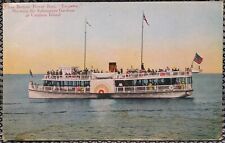 c.1920's Catalina Island Emperor Glass Bottom Boat Vintage Postcard California picture