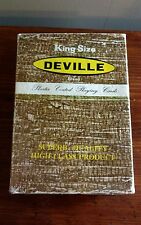 KING SIZE DEVILLE PLAYING CARDS VINTAGE 5 x 7  picture