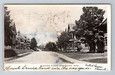 Roslindale MA-Massachusetts, Fletcher Street, Antique, Vintage c1907 Postcard picture
