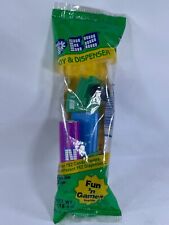 PEZ Candy Dispenser Semi-Truck Green & Blue - Fun 'n Games Inside - Collectible picture
