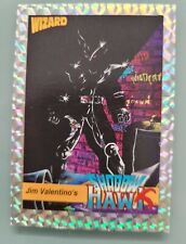 1992 WIZARD MAGAZINE SHADOWHAWK IMAGE PRISM TRADING CARD #3 JIM VALENTINO picture