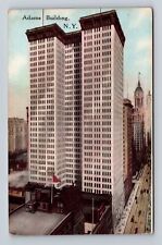 New York City NY-New York, Adams Building, Antique, Vintage Souvenir Postcard picture