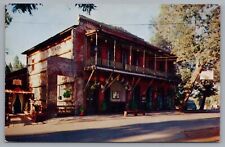 Fallon House Theater Columbia California Early Mining Town Postcard picture