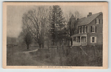 Postcard Street View of Main Road in Bingen, PA. picture