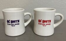Set Of 2 Restaurant Ware Diner Coffee Mugs M Ware Ol’ South Pancake House picture