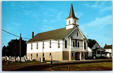 Postcard - Ewell Methodist Church and Parsonage - Smith Island, Maryland picture
