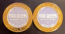 1/2 Ounce Silver Casino Tokens Four Queens picture