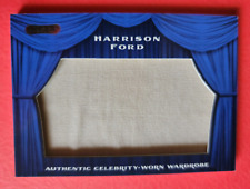 HARRISON FORD AUTHENTIC JUMBO WORN RELIC WARDROBE CARD INDIANA JONES HAN SOLO picture