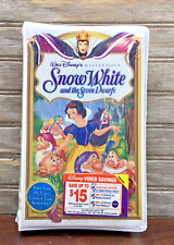 Disney Masterpiece 1994 VHS RARE Snow White And The Seven Dwarfs SEALED UNOPENED picture