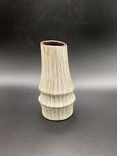 EB359 Vntg 1980's Ceramic Bamboo looking Bud Vase (5-6