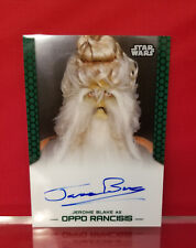 Star Wars 2015 Chrome Perspectives Jerome Blake as Oppo Rancisis Autograph Card picture