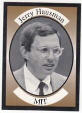 JERRY HAUSMAN MIT 1993 Economics Trading Card Economist picture