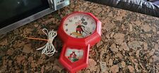 Vintage 1970's Welby Elgin - Mickey Mouse Wall Clock - Walt Disney Productions picture