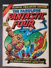 MARVEL TREASURY EDITION #2 THE FABULOUS FANTASTIC FOUR 1974  BRONZE AGE  VG- picture