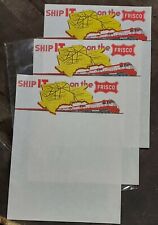Frisco Lines Stationary St Louis San Francisco Railway Paper THREE Pages picture