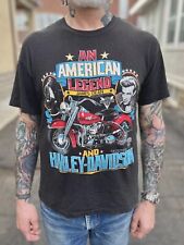 Vintage 80’s Harley Davidson James Dean  Soft Thin T-Shirt Single Stitch 20.5x26 picture