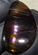 Mw:  FIRE MAGNETITE OBSIDIAN -Oregon- finished Cabochon - 54 carats picture