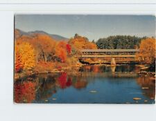 Postcard One of the Few Remaining Covered Bridges in the USA picture