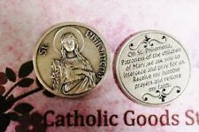 St. Saint. Philomena - Prayer - Pocket Coin/Token picture