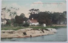 Southport, CT Connecticut White's Rocks and Old House DB PD Antique Postcard X55 picture