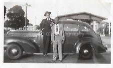 CAR GUYS 40's 50's Men FOUND BLACK+WHITE PHOTOGRAPH Original VINTAGE 35 42 K picture