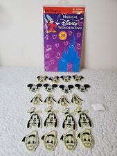 Vintage Disney Parks Glow In The Dark Shapes Mickey Goofy Minnie Donald w/ Putty picture