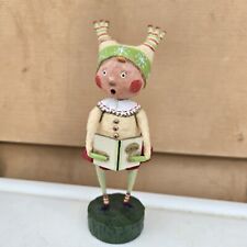 Adorable Vintage Lori Mitchell Figurine ~ Melody Maker Caroller Girl picture