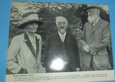 Vintage George Bernard Shaw Irish Playwright Author Black & White Picture 12x15