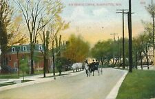 MARINETTE WI - Riverside Drive - 1910 picture