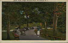 Postcard: Shady Walk, Roger Williams Park, Providence, R. I. 13370 picture