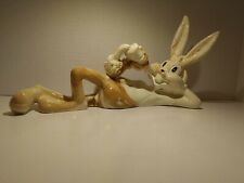 1990 DUNCAN Unique Ceramic BUGS BUNNY Unusually Finished Figure / Statue picture