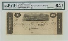 Cincinnati, Ohio $1 - Obsolete Notes - Paper Money - US - Obsolete picture