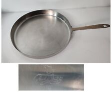 Very Rare Paul Revere 84 Stainless Copper Crepe Pan 11.5”x1.5” Round Skillet USA picture