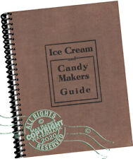 Fletcher Metzgar 1907 Ice Cream + Candy Makers Formulas Factory Guide + Recipes picture