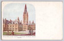 Postcard West View of Parliament Building Ottawa Canada JF1.117 picture