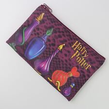 Warner Bros Harry Potter Potions Pencil Case Pouch Vintage 2001 Rare Makeup Bag picture