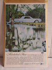 Advertisement 1962 Ford Thunderbird (White) picture