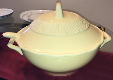 MIKASA SOUP TUREEN w ladle, large , flawless French County inspired,  Saffron picture