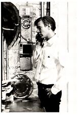 Andy Warhol On Telephone At Silver Factory Photograph By Billy Name Postcard picture