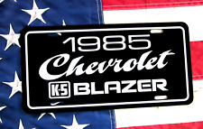 1985  Chevrolet K5 BLAZER license plate car tag 85 Chevy 4x4 Sport Utility picture