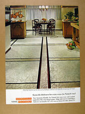 1966 Kentile Au Naturel Asbestos Tile kitchen floor photo vintage print Ad picture
