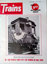 Trains The Magazine Of Railroading December 1970 9th All Diesel Issue picture