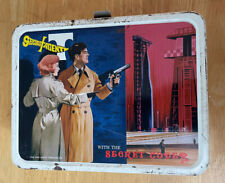 Vintage 1968 Secret Agent Metal Lunchbox And Thermos picture