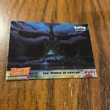 1999 Topps Pokemon The First Movie The Temple of Mewtwo Foil #18 Blue Logo picture