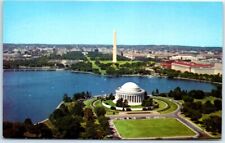 Postcard - Aerial View of Washington, D. C. picture